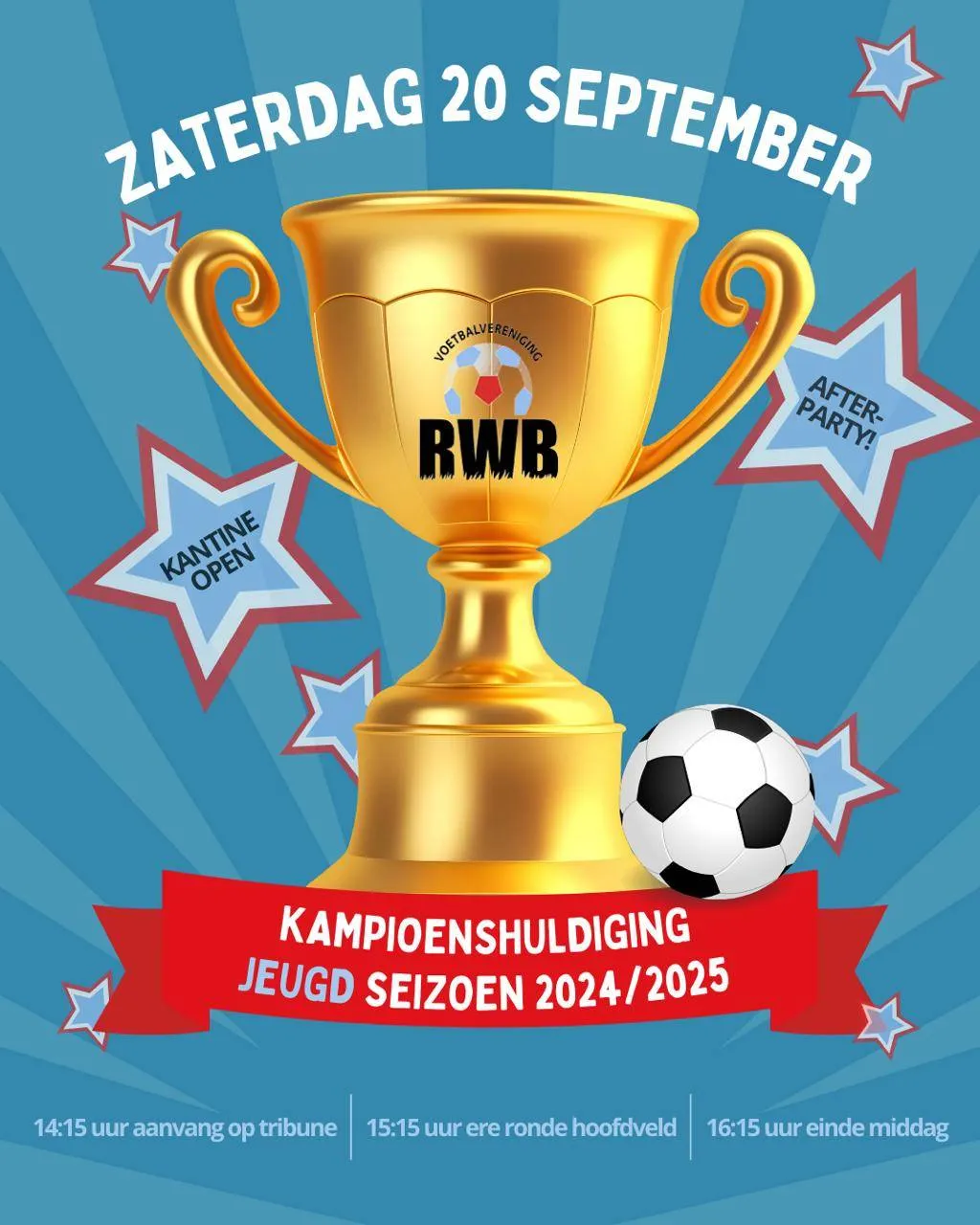 Kampioenen huldiging