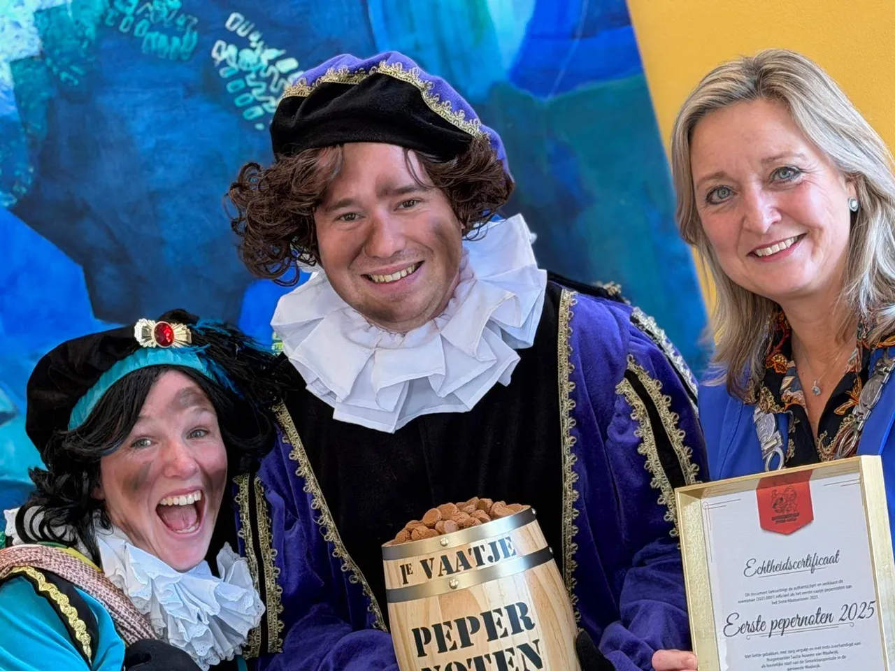 Eerste vaatje pepernoten