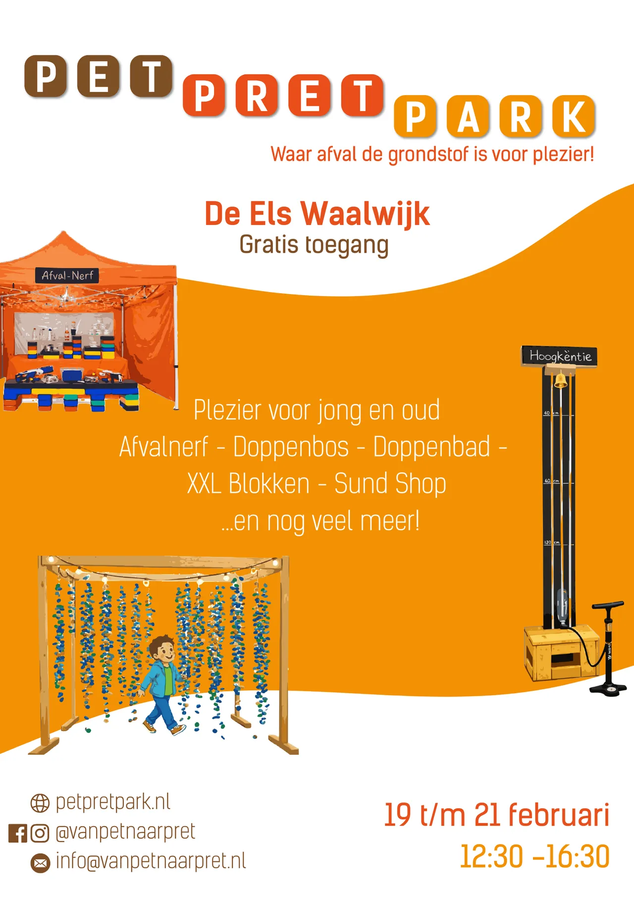 poster PetPretPark De Els 19 tm 21 feb