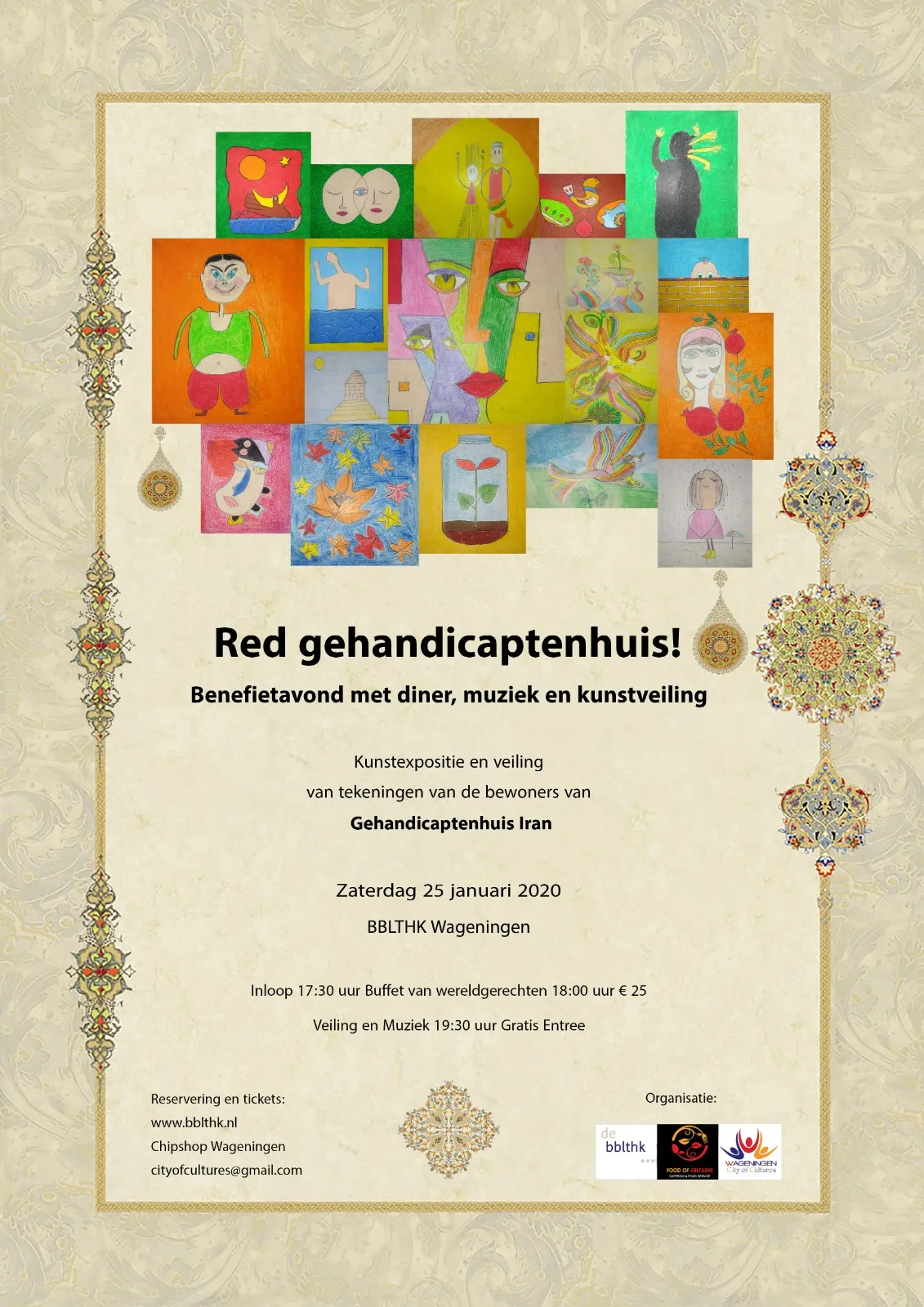 uitnodiging red gehandicaptenhuis