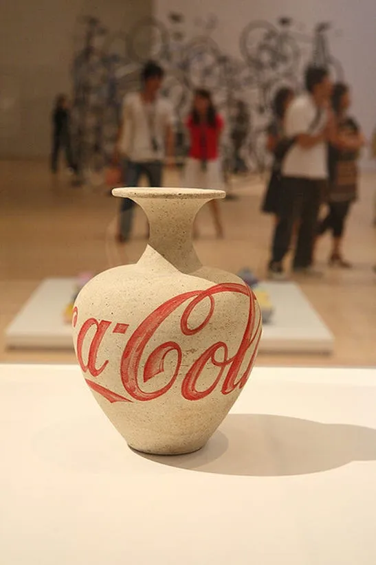 coca cola vase
