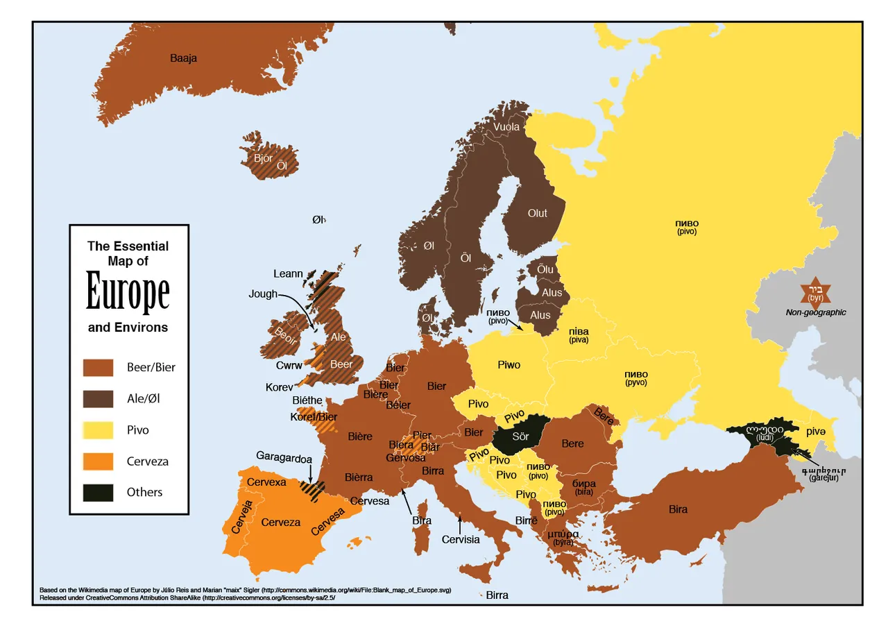 eurobeer map