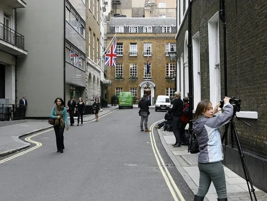 heres murdochs home in mayfair a central and very expensive section of london