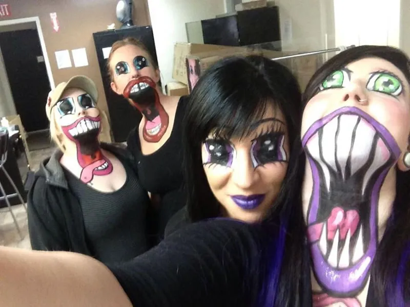 scariest halloween make up ideas face off 12