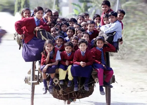 spectaculaire routens naar school 17 584x419