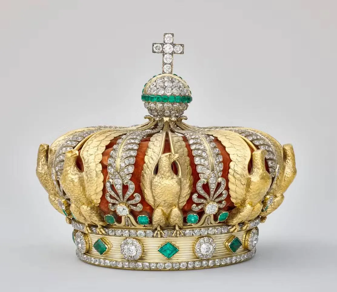 De kroon van keizerin Eugénie, door Alexandre-Gabriel Lemonnier.&nbsp;