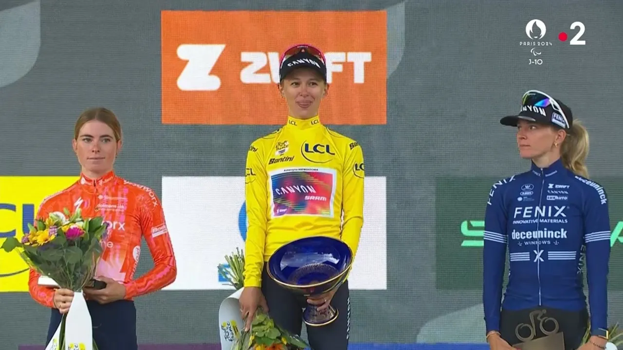 Niewiadoma verzekerde zich&nbsp;in een thriller ternauwernood van de gele trui in de Tour de France