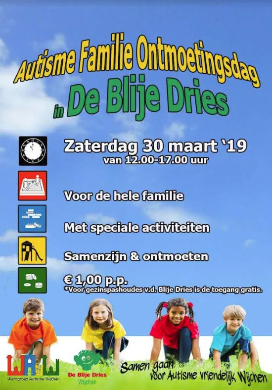 autisme familiedag blije dries