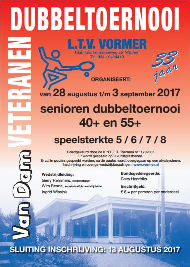 dubbel toernooi vorrner