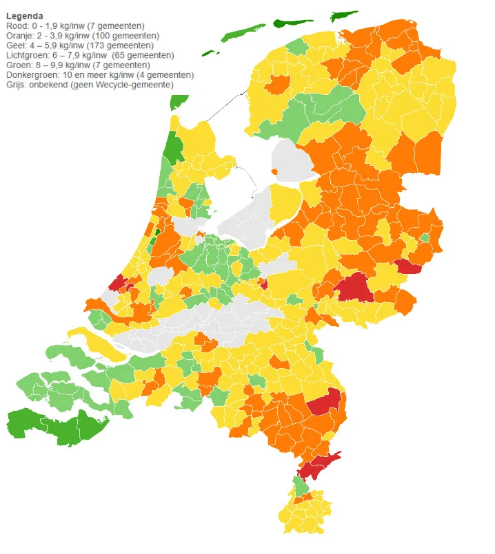 ewaste 2015 nederland