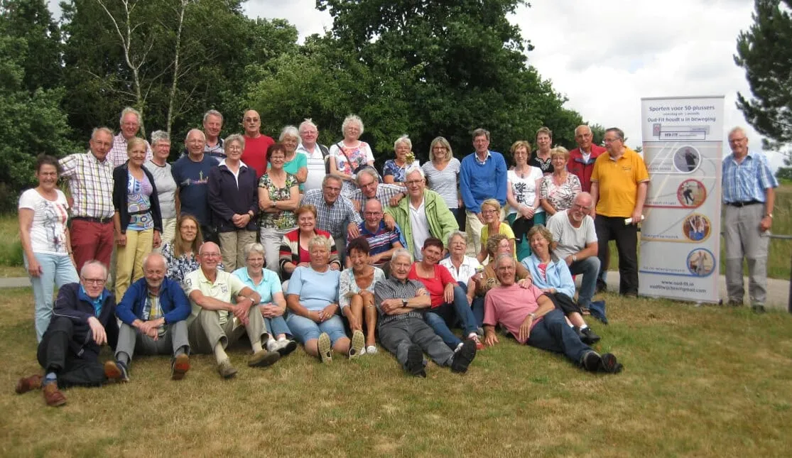 groepsfoto oud fit