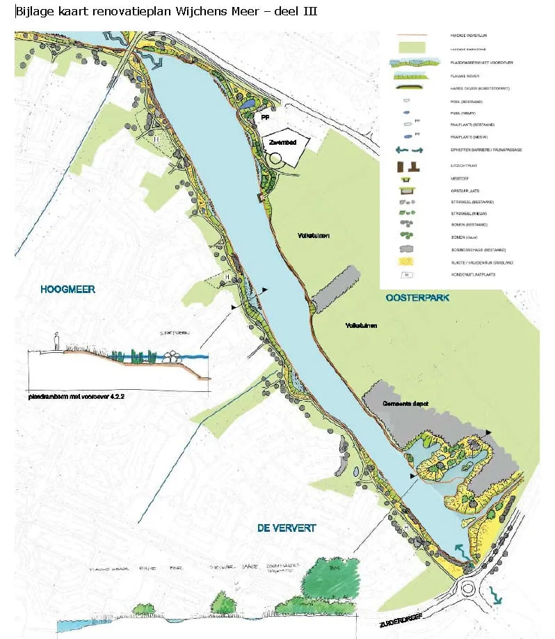 kaart renovatieplan wijchens meer