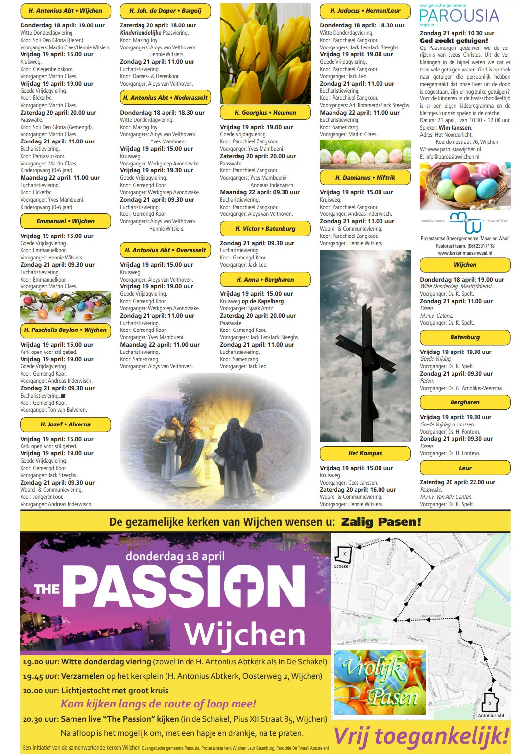 kerkberichten gemeente wijchen 170419