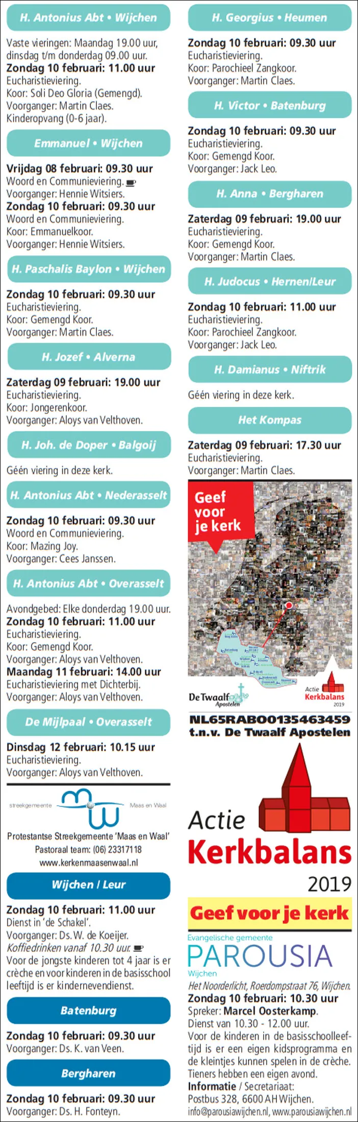 kerkberichten wijchen 060219