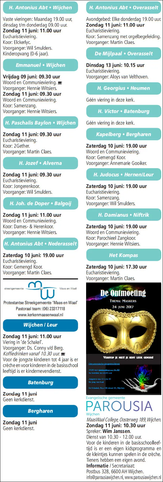 kerkberichten wijchen 080617