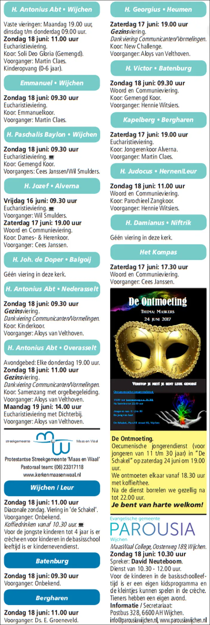 kerkberichten wijchen 140617