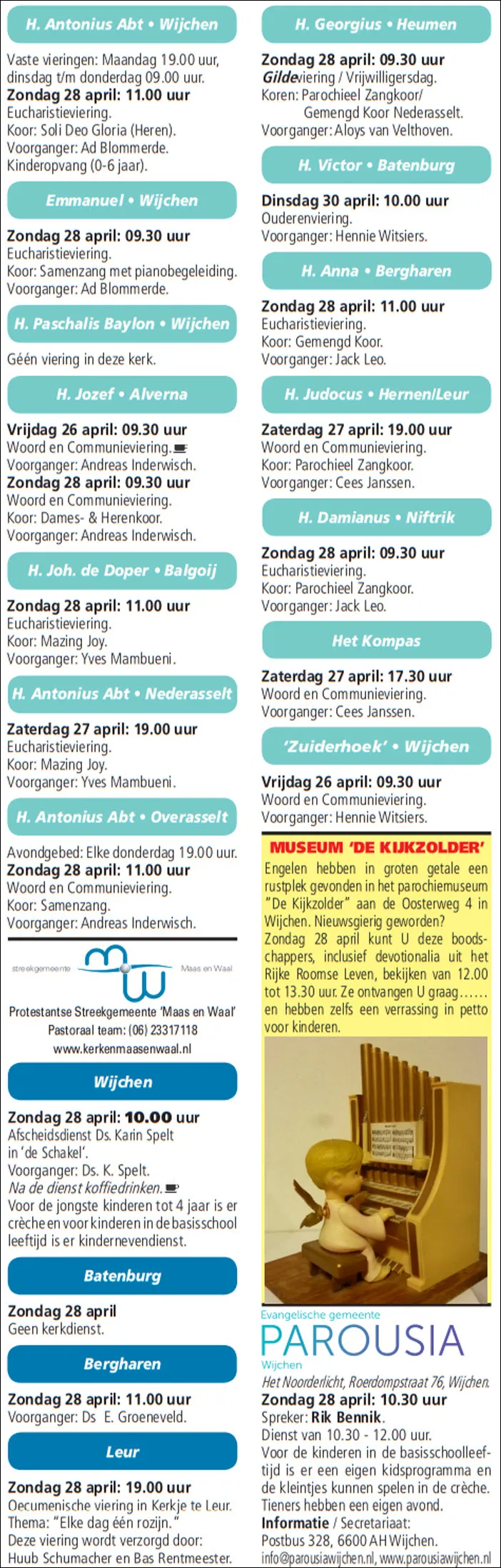 kerkberichten wijchen 240419