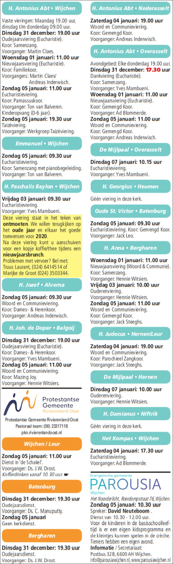kerkberichten wijchen 311219 01