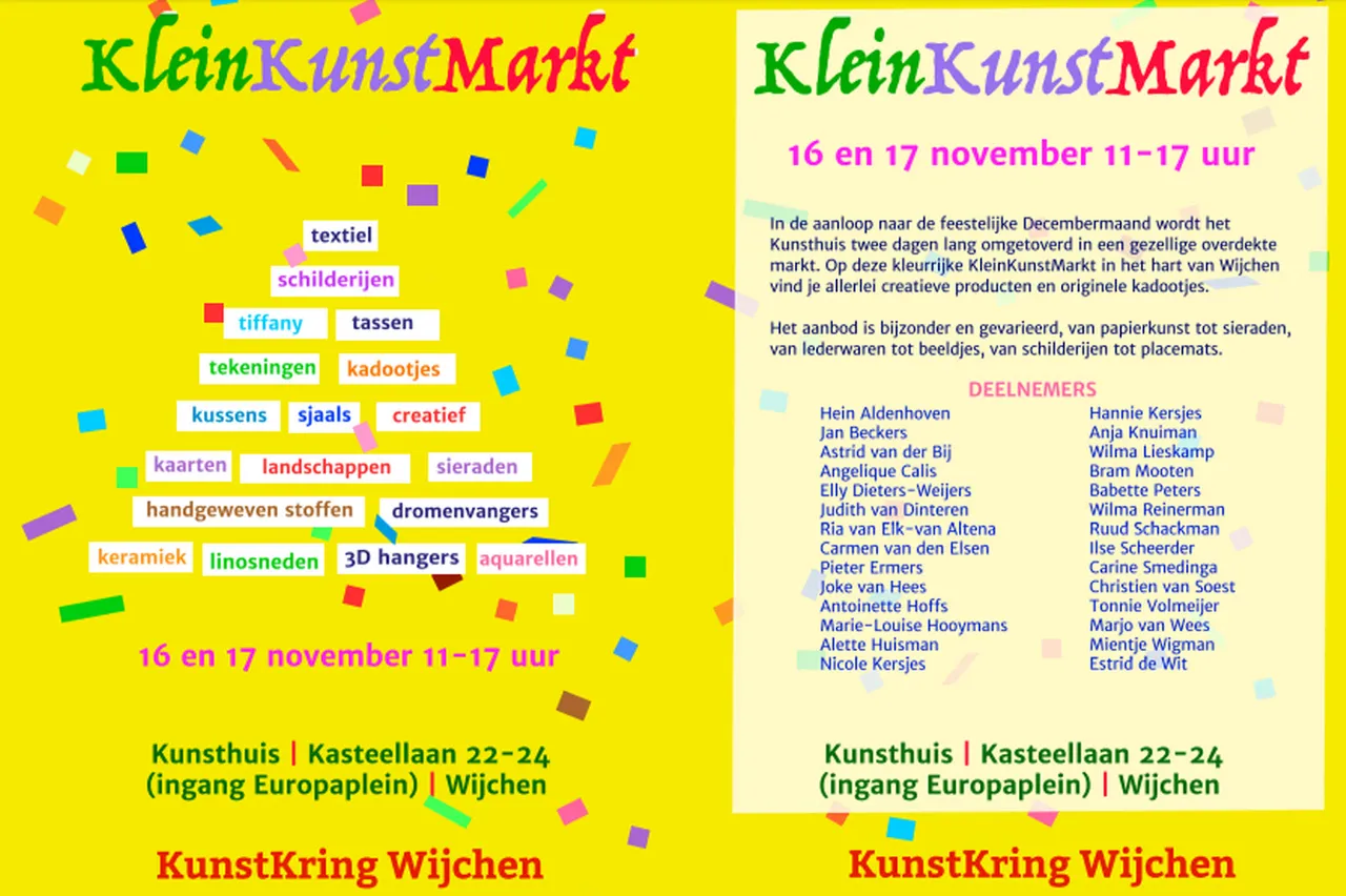 kleinkunstmarkt wijchen
