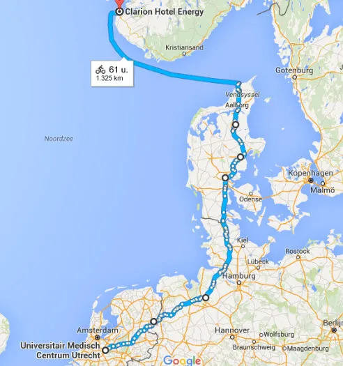 route stavanger