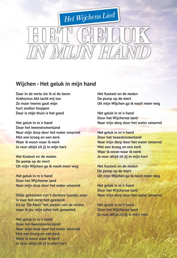 tekst wijchens lied