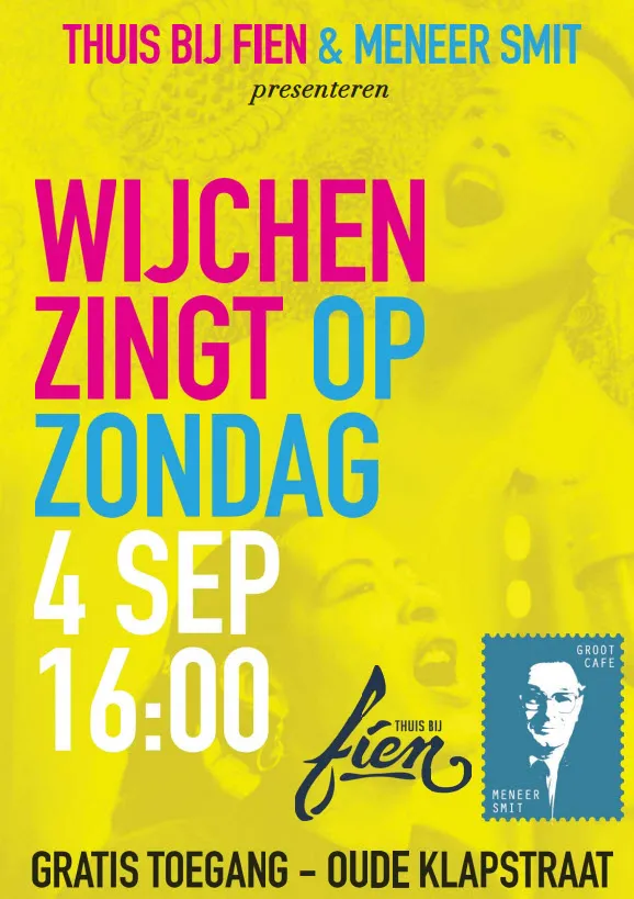 wijchen zingt affiche