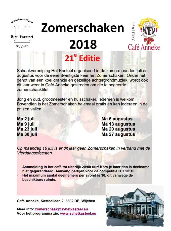 zomerschaken anneke