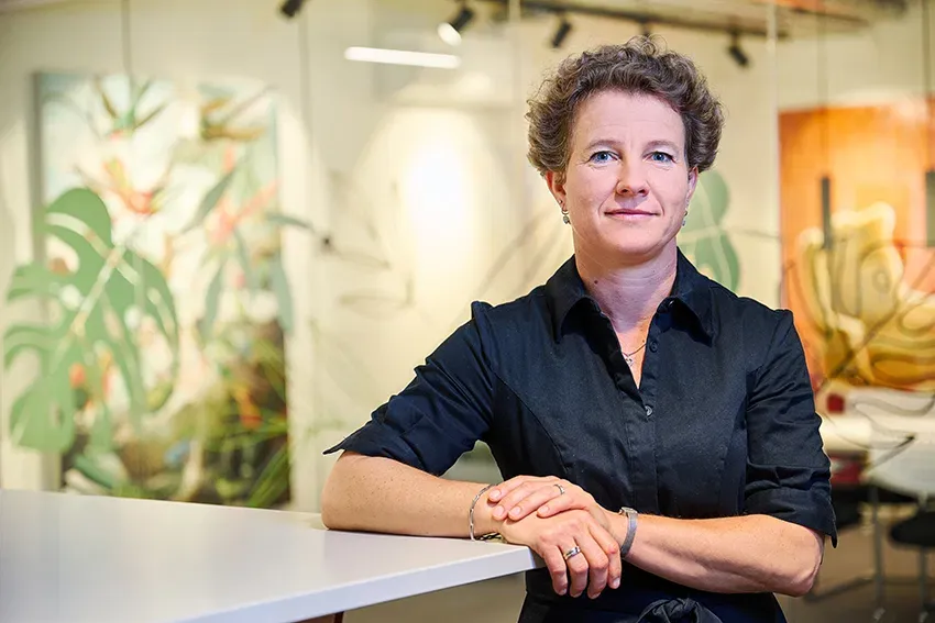 Caren Schipperus: 'We kunnen allemaal een bijdrage leveren.' Foto: Nationale Klimaatweek