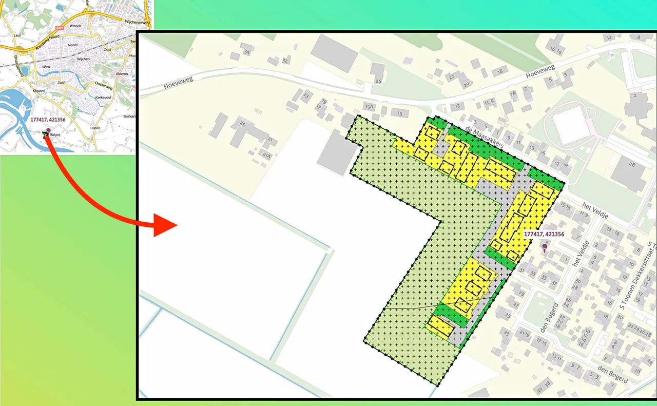 De uitbreiding Balgoij-West. Bron: Omgevingsloket
