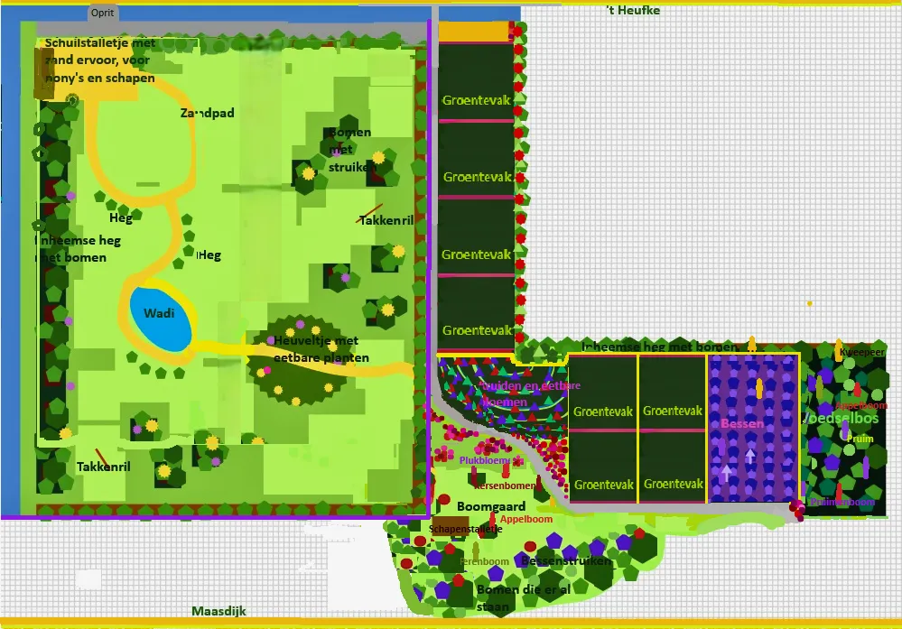 Ontwerp dijktuin de Lymen 21 januari