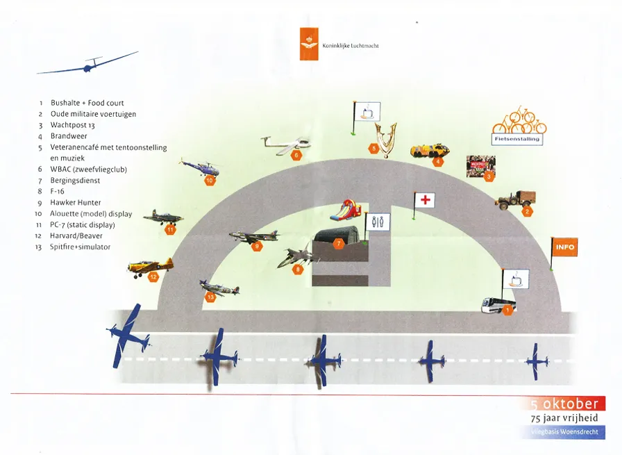 75jaar bevrijding op vliegbasis1