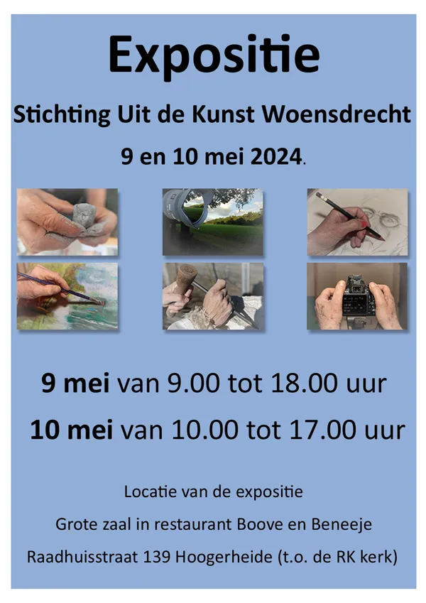 aanplak biljet publicatie