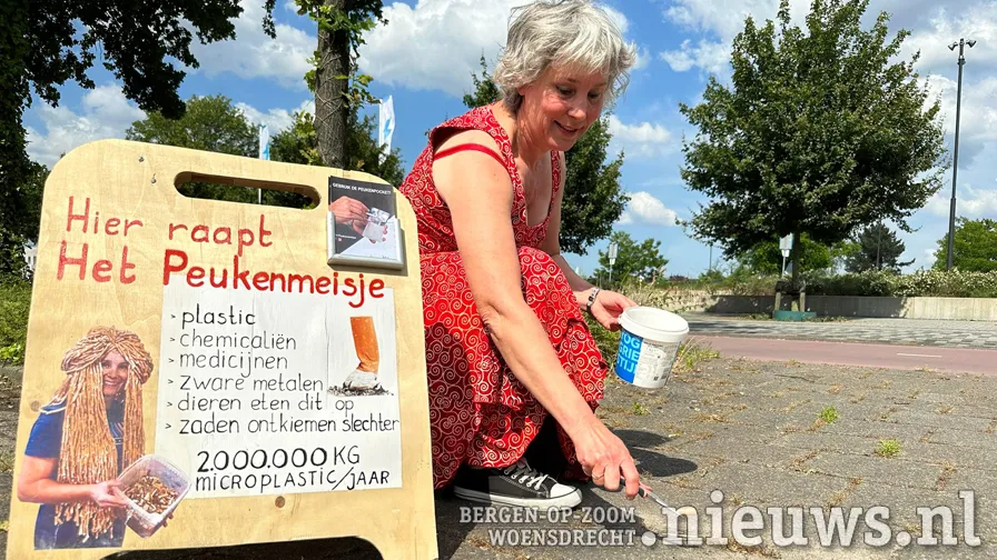 het peukenmeisje