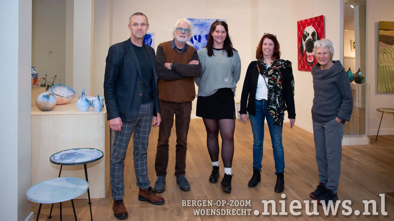 Peter Raaijmakers, Jan Kettelerij, Nina Struijk, Adriënne Kusters en  Sonja Peersman