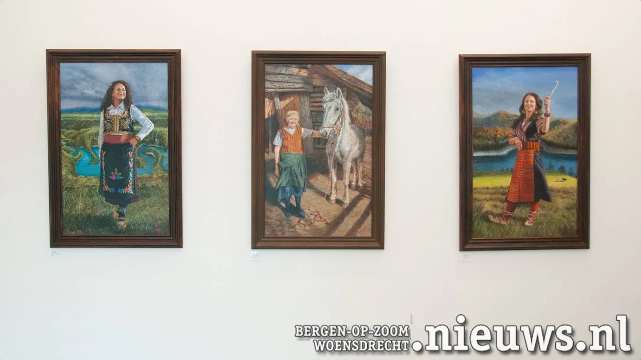 Een serie schilderijen, geïnspireerd door Suzana's moederland