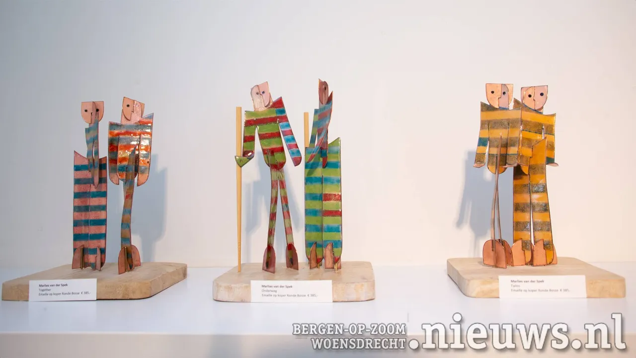 'Together', 'Onderweg' en 'Twins' door marlies van der Spek