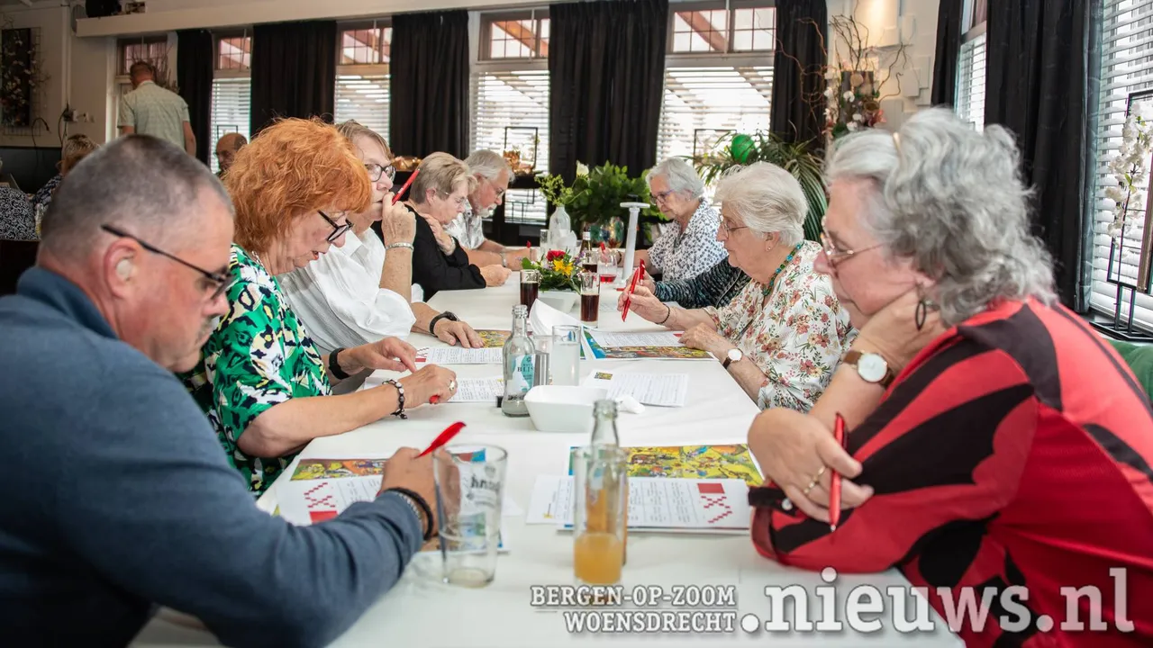 Goed opletten en de bingokaart invullen.....