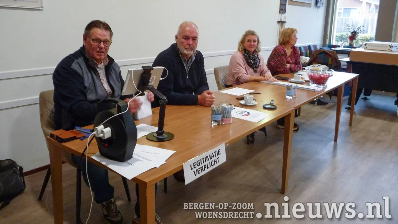 Het stemlokaal in 't Blickvelt in Woensdrecht