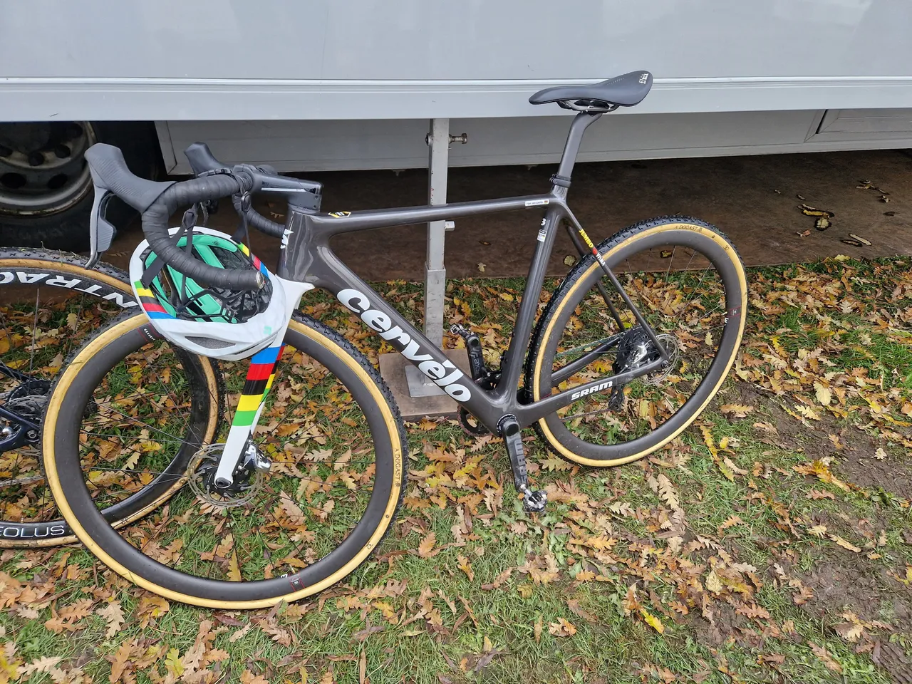 The world champion's bike