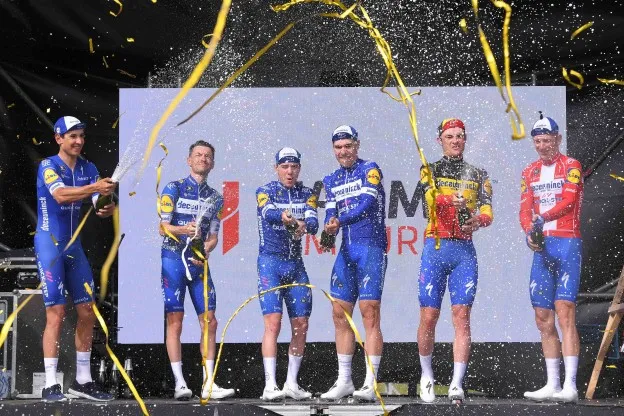 Mørkøv (pictured right) helped all sprinters at the Quick Step team to numerous victories