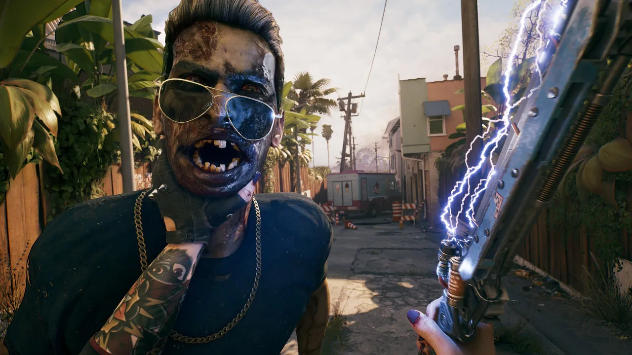 dead island 2 coole zombie en elektrisch wapenf1678295409