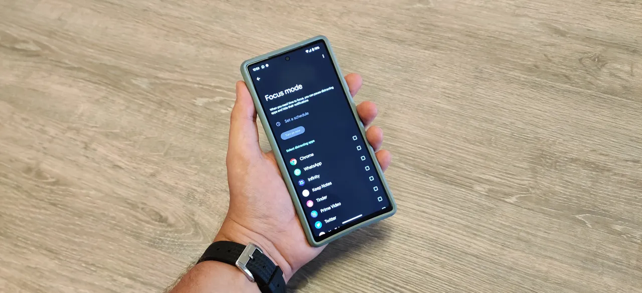 focus mode google pixel 6f1661165936