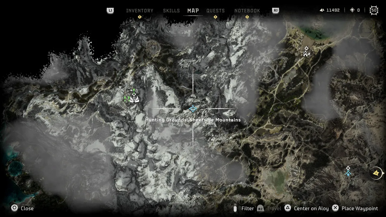 horizon forbidden west hunting grounds sheerside mountainsf1645490255