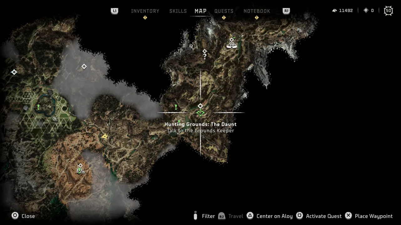 horizon forbidden west hunting grounds the dauntf1645490054