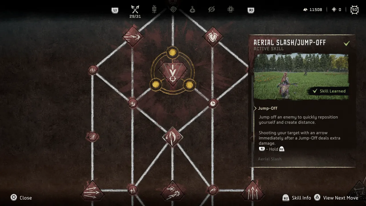 horizon forbidden west vijanden warrior skilltreef1645558487