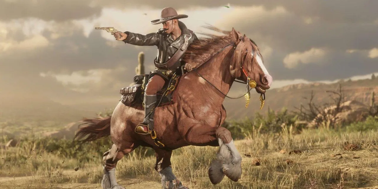 red dead online horse gunf1612953868
