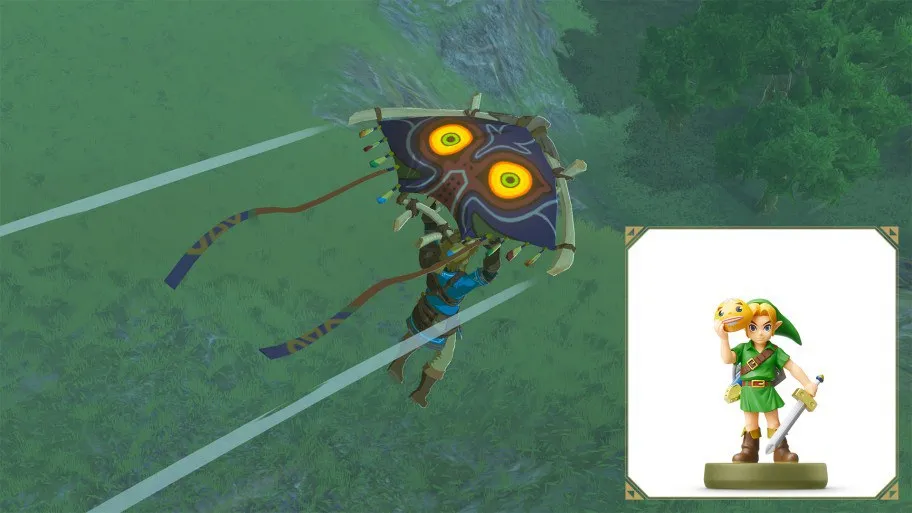 zelda majoras mask tears of the kingdom amiibo