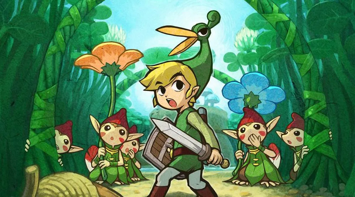 zelda the minish cap naar wii u virtual console 56605