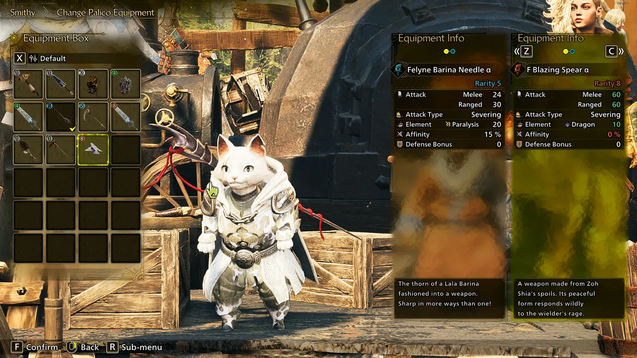 Status voor Palico's is op het moment (nog) het beste!
