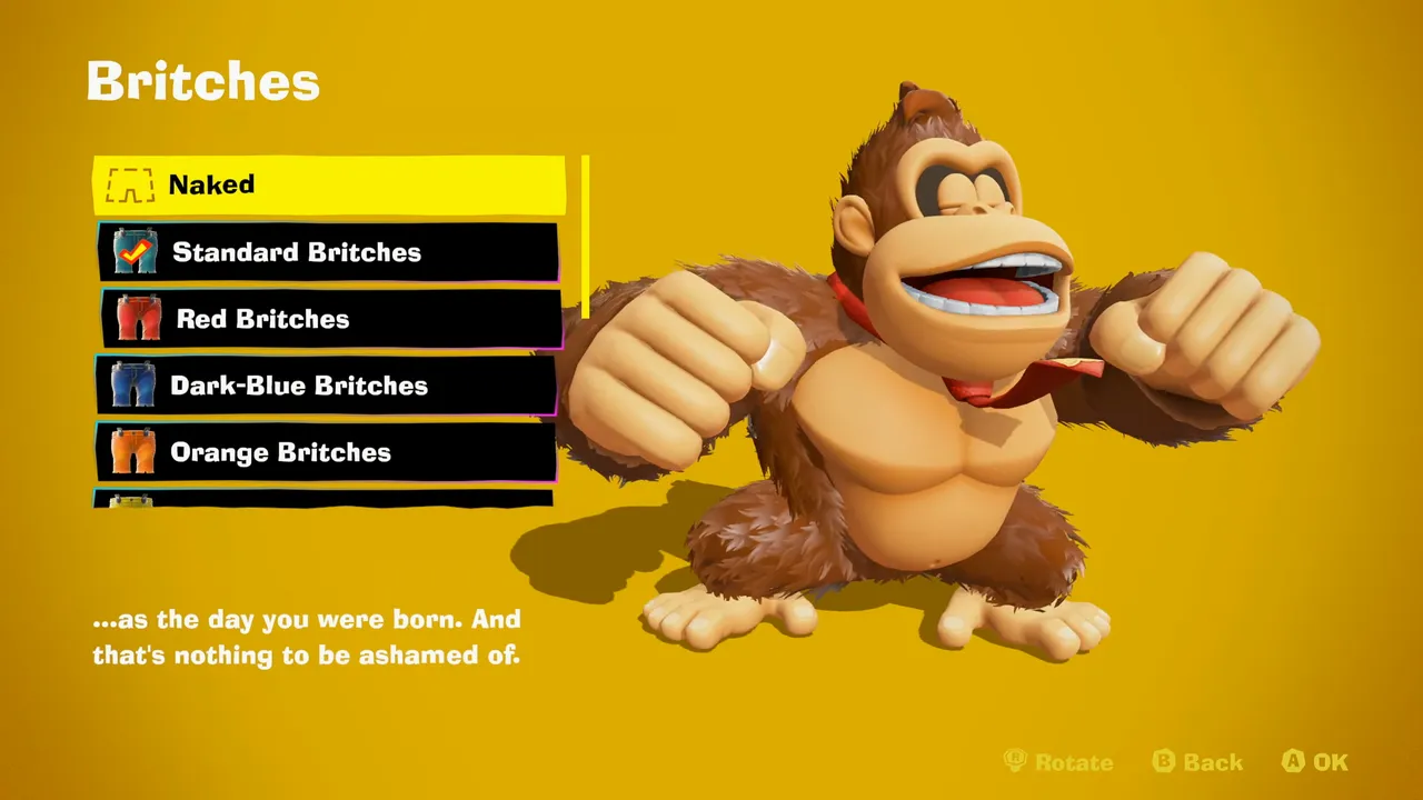 donkey kong bananza direct naakt